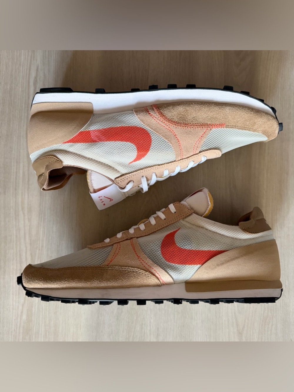 Nike Day DBreak Type Mars Yard Light Bone Hemp CJ1156 004 Size 12 - Picture 2 of 5